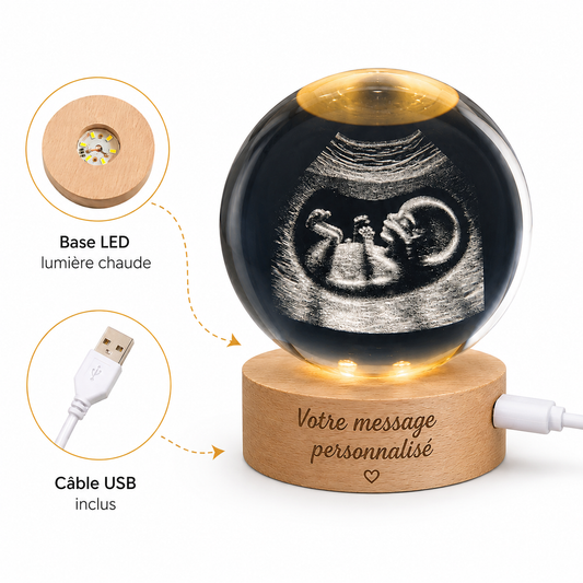 Lumoire™ – Lampe souvenir personnalisée